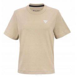 Koszulka tenisowa damska Tecnifibre Graphic Tee 2025. Brązowe koszulki sportowe TECNIFIBRE, bez wzorów, bez ramiączek, tenisowe. Za 145.99 zł.