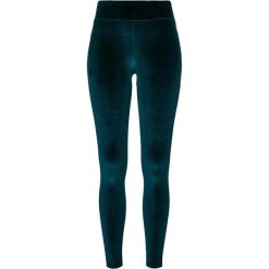 Legginsy Damskie Aksamit Z Wysokimi Stanami. Niebieskie legginsy Urban Classics, xl, bez wzorów, z podwyższonym stanem. Za 92.99 zł.