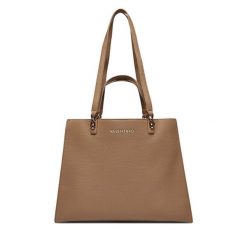 Torebka Valentino. Brązowe torebki klasyczne Valentino, bez wzorów, bez dodatków. Za 329.99 zł.