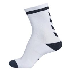 Skarpety sportowe dla dorosłych Hummel Elite Indoor Sock Low. Białe skarpety Hummel, bez wzorów, z elastanu. Za 19.99 zł.