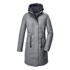 Parka dla kobiet Killtec GW 46. Niebieskie parki GIGA DX, z materiału. Za 725.70 zł.