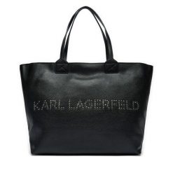 Torebka KARL LAGERFELD. Czarne torebki klasyczne KARL LAGERFELD, bez wzorów, bez dodatków. Za 1,199.00 zł.