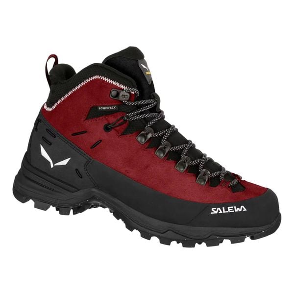 Buty trekkingowe damskie Salewa Alp Mate Winter Mid Wp. Czerwone trekkingi Salewa, z materiału, trekkingowe. Za 776.00 zł.