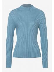 More & More Sweter w kolorze błękitnym rozmiar: 46. Niebieskie swetry More & More, s, bez wzorów, z wiskozy, bez ramiączek. Za 114.44 zł.