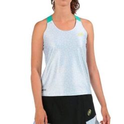 Bullpadel Blies Tank Top. Szare topy bullpadel, s, bez wzorów, bez kołnierzyka, bez ramiączek. Za 182.35 zł.