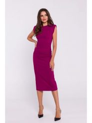 Stylove Sukienka w kolorze różowym rozmiar: L. Różowe sukienki Stylove, l, bez wzorów, bez kołnierzyka, bez ramiączek, midi. Za 217.95 zł.