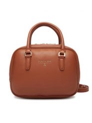 Patrizia Pepe Torebka 8B0320/L113-B111 Brązowy. Brązowe torebki klasyczne Patrizia Pepe, bez wzorów, ze skóry, bez dodatków. Za 1,439.00 zł.