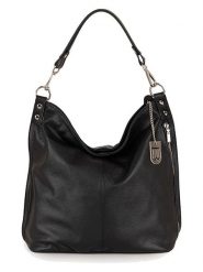 Lucca Baldi Skórzana torebka "Bolzano" w kolorze czarnym - 45 x 40 x 15 cm rozmiar: onesize. Czarne torby na ramię Lucca Baldi, bez wzorów, z materiału, na ramię, bez dodatków. Za 304.99 zł.