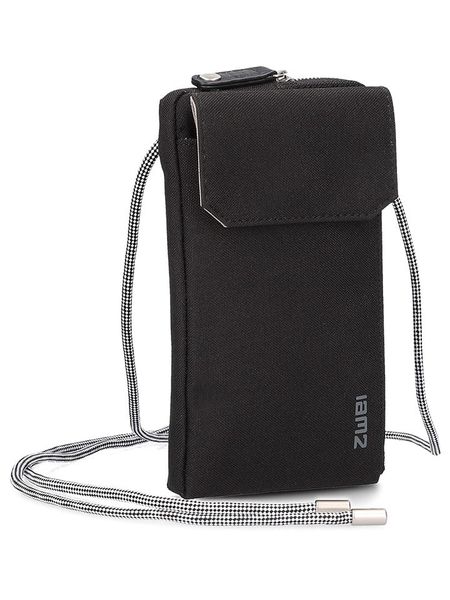 Zwei Torebka "Olli OP30" w kolorze czarnym na telefon - 11 x 19 x 3 cm rozmiar: onesize. Czarne torby na ramię Zwei, bez wzorów, z materiału, przez ramię, bez dodatków. Za 92.45 zł.