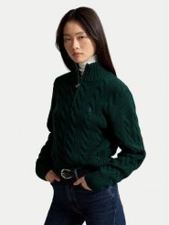 Polo Ralph Lauren Sweter 211972130500 Zielony ciemny Relaxed Fit. Zielone swetry Polo Ralph Lauren, s, bez wzorów, z wełny, bez ramiączek. Za 1,299.00 zł.