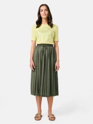 Gerry Weber Spódnica w kolorze khaki rozmiar: 42. Brązowe spódnice Gerry Weber, bez wzorów, midi, rozkloszowane. Za 214.95 zł.