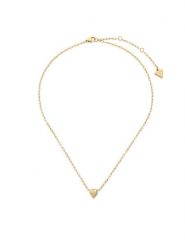 Guess Naszyjnik JUBN06 087JW Złoty. Żółte naszyjniki Guess, metalowe. Za 278.99 zł.