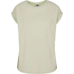 Koszulka Damska Z Rozszerzonym Ramieniem. Zielone bluzki Urban Classics, xl, bez wzorów, sportowe, bez kołnierzyka, bez ramiączek. Za 54.99 zł.