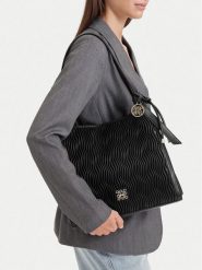 Nine West Torebka CEO-NW-M-005-10 Czarny. Czarne torebki klasyczne Nine West, bez wzorów, ze skóry, bez dodatków. Za 229.99 zł.