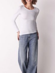 COTONELLA Koszulka w kolorze białym rozmiar: S. Białe bluzki COTONELLA, s, bez wzorów, z bawełny, bez kołnierzyka, bez ramiączek. Za 34.99 zł.