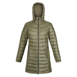 Płaszcz Ocieplany Z Kapturem Damski Andel III. Brązowe płaszcze Regatta, xl, bez wzorów, z kapturem. Za 151.99 zł.