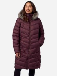 Marmot Płaszcz puchowy "Emberous" w kolorze fioletowym rozmiar: XL. Różowe płaszcze Marmot, xl, bez wzorów, z puchu, bez kaptura. Za 1,399.95 zł.