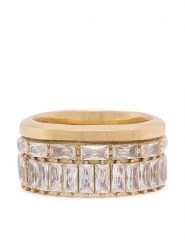 Guess Pierścionek JUBR06 328JW Złoty. Żółte pierścionki Guess, ze stali. Za 349.99 zł.