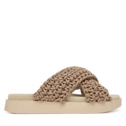 Klapki Inuikii. Brązowe klapki Inuikii, bez wzorów, bez obcasa. Za 859.99 zł.