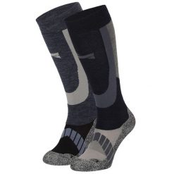 Skarpety narciarskie unisex 2 pary. Niebieskie skarpety XTREME, bez wzorów, z poliamidu. Za 164.54 zł.