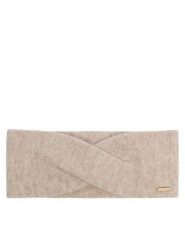 BOSS Opaska materiałowa Livie 50570985 Kremowy. Brązowe rękawiczki Boss, bez wzorów, z materiału. Za 319.99 zł.