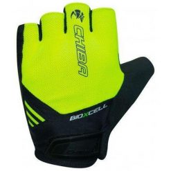 Oddychające rękawiczki rowerowe BIOXCELL AIR. Czarne rękawiczki CHIBA, bez wzorów, sportowe. Za 165.00 zł.