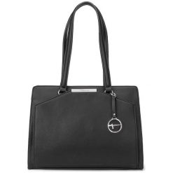 Tamaris torebka Mirela, czarna. Czarne torebki klasyczne Tamaris, bez wzorów, bez dodatków. Za 369.00 zł.