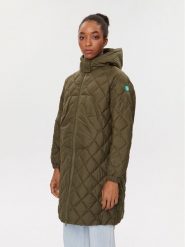 Save The Duck Płaszcz zimowy Valerian D41331W RECY17 Zielony Regular Fit. Zielone płaszcze Save the duck, na zimę, bez wzorów, z syntetyku, bez kaptura. Za 1,399.00 zł.