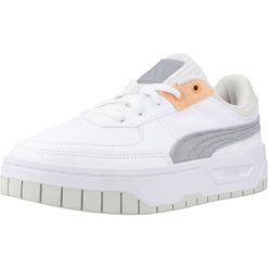 Kapcie PUMA YELLOW CALI DREAM Biały. Białe obuwie domowe Puma, bez wzorów, z syntetyku, bez zapięcia. Za 303.99 zł.