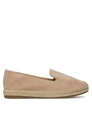 DeeZee Espadryle RS07-18 Beżowy. Brązowe espadryle DeeZee, bez wzorów, z materiału, bez obcasa, bez zapięcia. Za 89.99 zł.