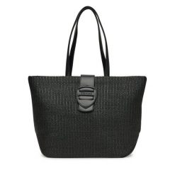 Torebka Blauer. Czarne shopper Blauer, bez wzorów, bez dodatków. Za 269.99 zł.