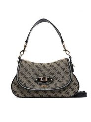 Guess Torebka Samantha HWJT23 13190 Beżowy. Brązowe torebki klasyczne Guess, z aplikacjami, z materiału, bez dodatków. Za 584.99 zł.