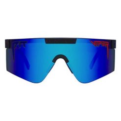 Okulary przeciwsłoneczne Pit Viper Peacekeeper Original Wide Z87+. Niebieskie okulary przeciwsłoneczne PIT VIPER, bez wzorów, sportowe. Za 448.50 zł.