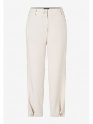More & More Spodnie w kolorze kremowym rozmiar: 46. Brązowe spodnie materiałowe More & More, bez wzorów, z materiału. Za 117.73 zł.