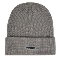 Czapka PINKO. Szare czapki Pinko, bez wzorów. Za 389.99 zł.