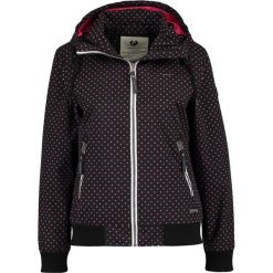 Ragwear NUGGIE A Kurtka przeciwdeszczowa black. Czarne kurtki sportowe marki Ragwear, xs, z materiału. W wyprzedaży za 293.30 zł.