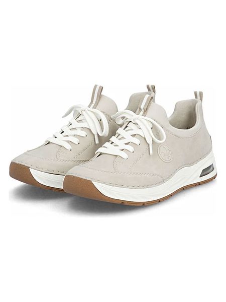 Rieker Sneakersy w kolorze beżowym rozmiar: 42. Brązowe trampki Rieker, bez wzorów, bez zapięcia. Za 209.95 zł.