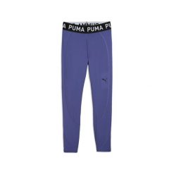 Damskie legginsy Puma Strong. Fioletowe legginsy Puma, xl, bez wzorów, z materiału, z podwyższonym stanem, długie. Za 201.35 zł.