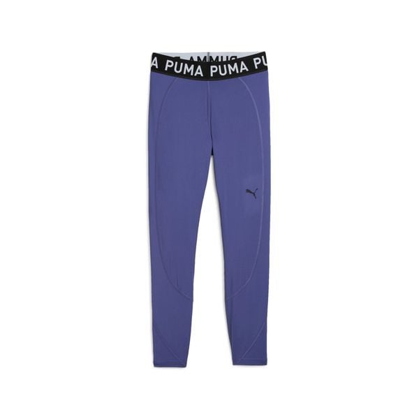 Damskie legginsy Puma Strong. Fioletowe legginsy Puma, xl, bez wzorów, z materiału, z podwyższonym stanem, długie. Za 189.70 zł.