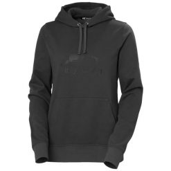 Bluza damska z kapturem Helly Hansen Nord Graphic. Brązowe bluzy Helly Hansen, xs, bez wzorów, z bawełny, z kapturem. Za 422.00 zł.