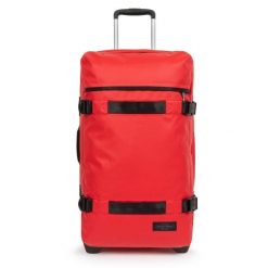 Walizka na kółkach Eastpak Transit'R L. Czerwone walizki Eastpak, bez wzorów. W wyprzedaży za 824.80 zł.