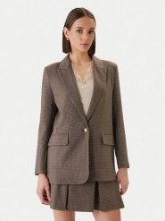 Morgan Marynarka 261-VEN.F Brązowy Regular Fit. Brązowe marynarki i żakiety Morgan, bez wzorów, z syntetyku. Za 479.99 zł.