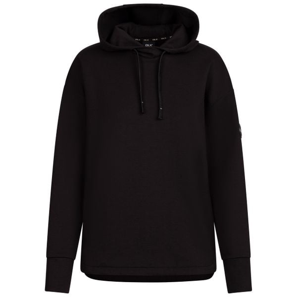Bluza damska z kapturem DLX Hilde. Czarne bluzy DLX, l, bez wzorów, z elastanu, z kapturem. Za 267.85 zł.