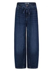 Sublevel Dżinsy - Comfort fit - w kolorze granatowym rozmiar: S. Niebieskie jeansy Sublevel, s, z aplikacjami, z podwyższonym stanem. Za 162.49 zł.