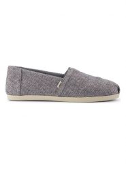 TOMS Espadryle w kolorze szarym rozmiar: 36,5. Szare espadryle Toms, bez wzorów, bez obcasa, bez zapięcia. Za 156.45 zł.