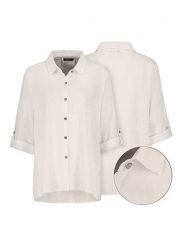 Eight2Nine Bluzka w kolorze beżowym rozmiar: M/L. Brązowe bluzki Eight2Nine, l, bez wzorów, bez kołnierzyka, bez ramiączek. Za 104.39 zł.