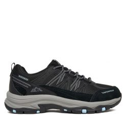 Trekkingi Skechers. Czarne trekkingi Skechers, trekkingowe. Za 449.99 zł.