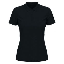 Damska Koszulka Polo Lux. Niebieskie bluzki STEDMAN, bez wzorów, bez kołnierzyka, bez ramiączek. Za 78.99 zł.