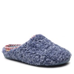 Kapcie Toni Pons. Niebieskie obuwie domowe Toni Pons, bez wzorów, bez zapięcia. Za 169.99 zł.
