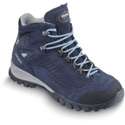 Buty turystyczne damskie Meindl Salo Lady Mid z membraną Gore -Tex. Niebieskie trekkingi Meindl, z gore-texu, outdoorowe. Za 1,199.90 zł.